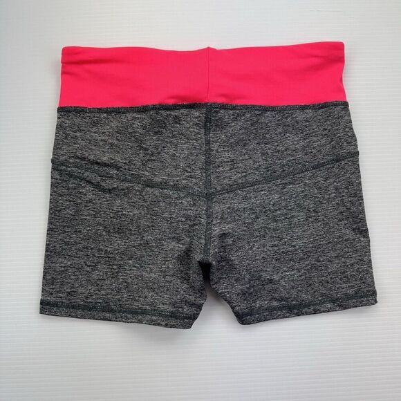 Prestige Edge Athletic Shorts Gray Pink Womens Size Large Pockets - Picture 2 of 6